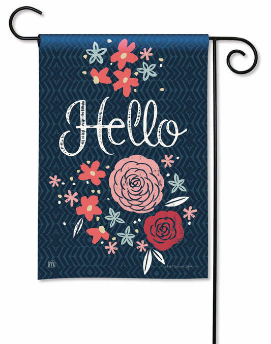 Charming Rose Garden Flag