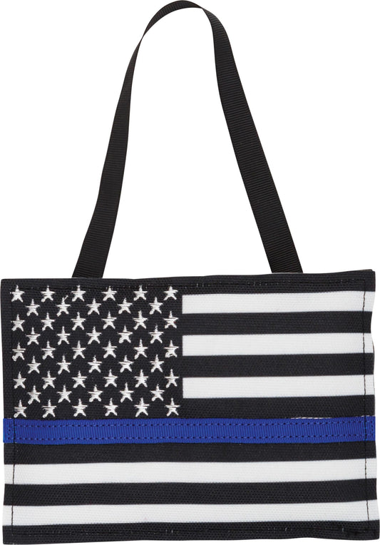 Thin Blue Line American Flag Mini Hanger