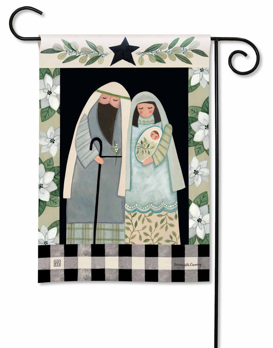 Holy Family Joy Garden Flag