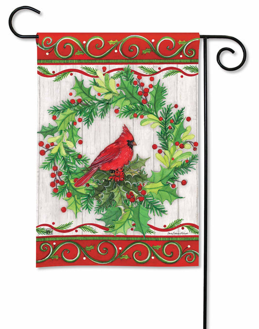 Cardinal Joy Garden Flag