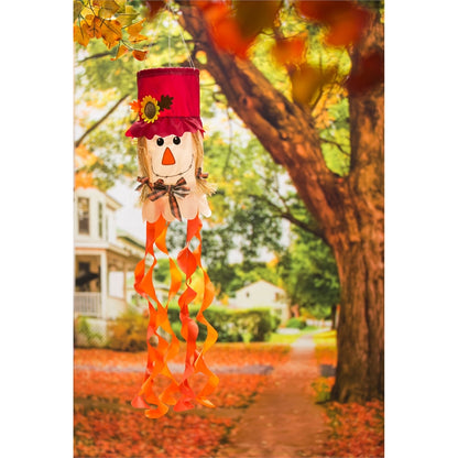 Mrs.Scarecrow Fall Windsock