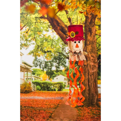 Mrs.Scarecrow Fall Windsock
