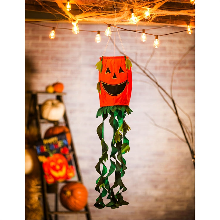 Jack-O-Lantern Halloween Windsock