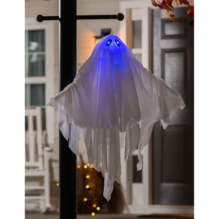 Animated Floating Ghost Hanging Decor - 27.5"W x 29.5"H x 3.5"D