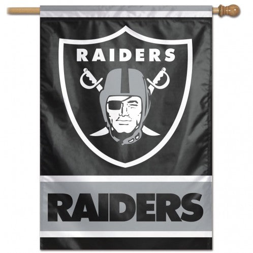Las Vegas Raiders House Flag; Polyester