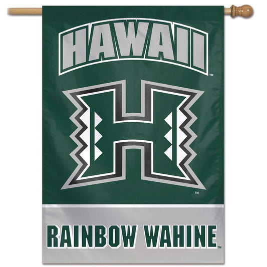 University of Hawaii Rainbow Wahine House Flag
