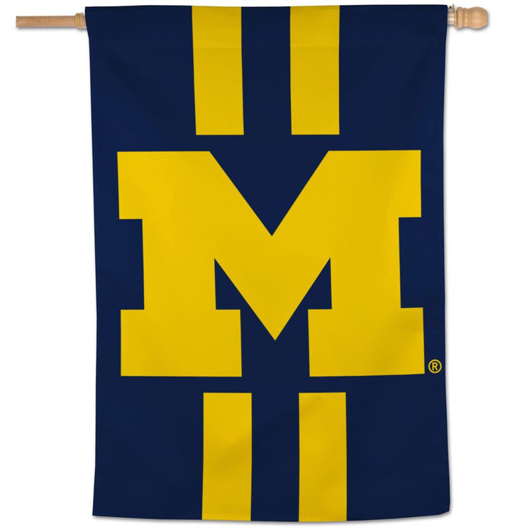 University of Michigan Wolverines House Flag