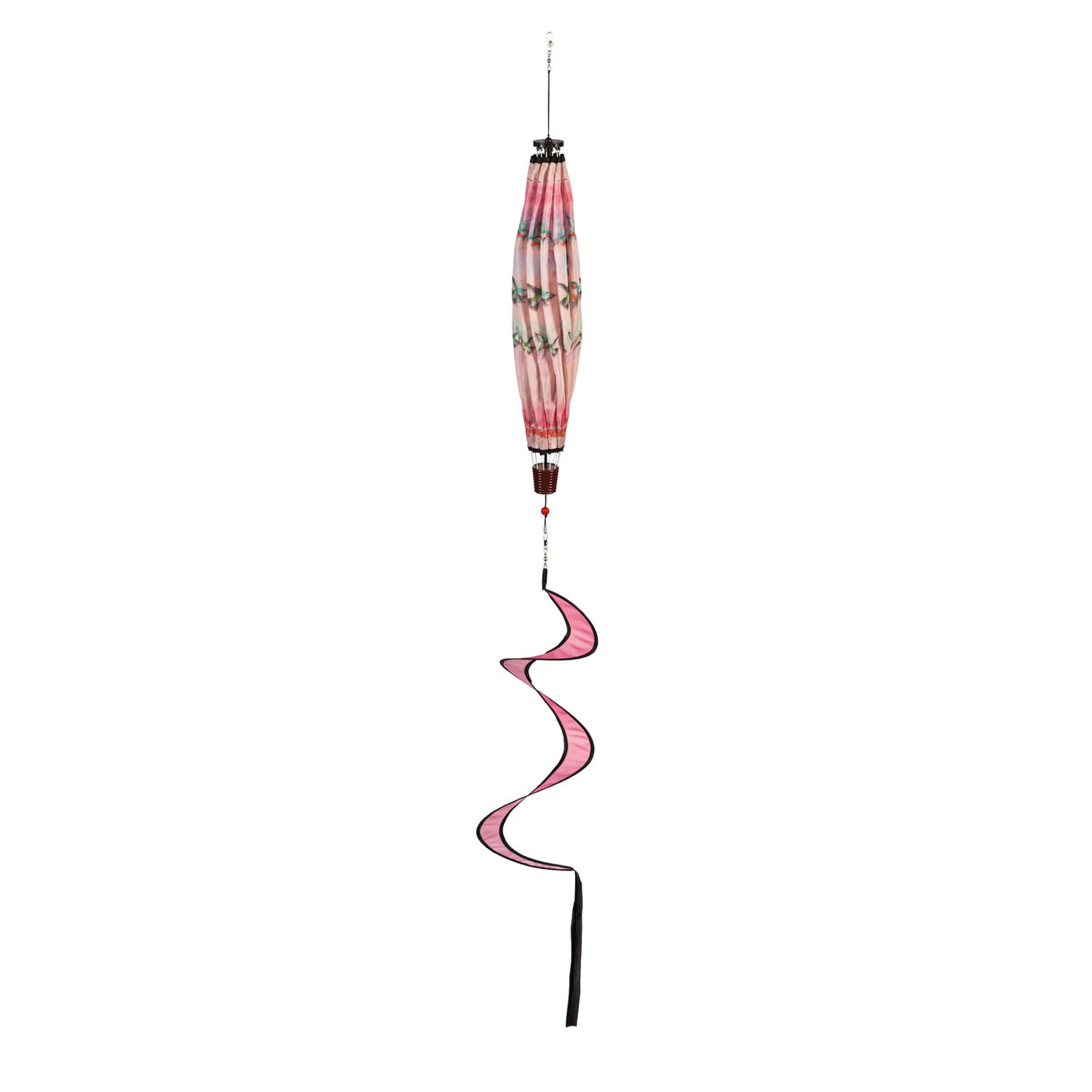 Hummingbirds Hot Air Balloon Spinner Windsock