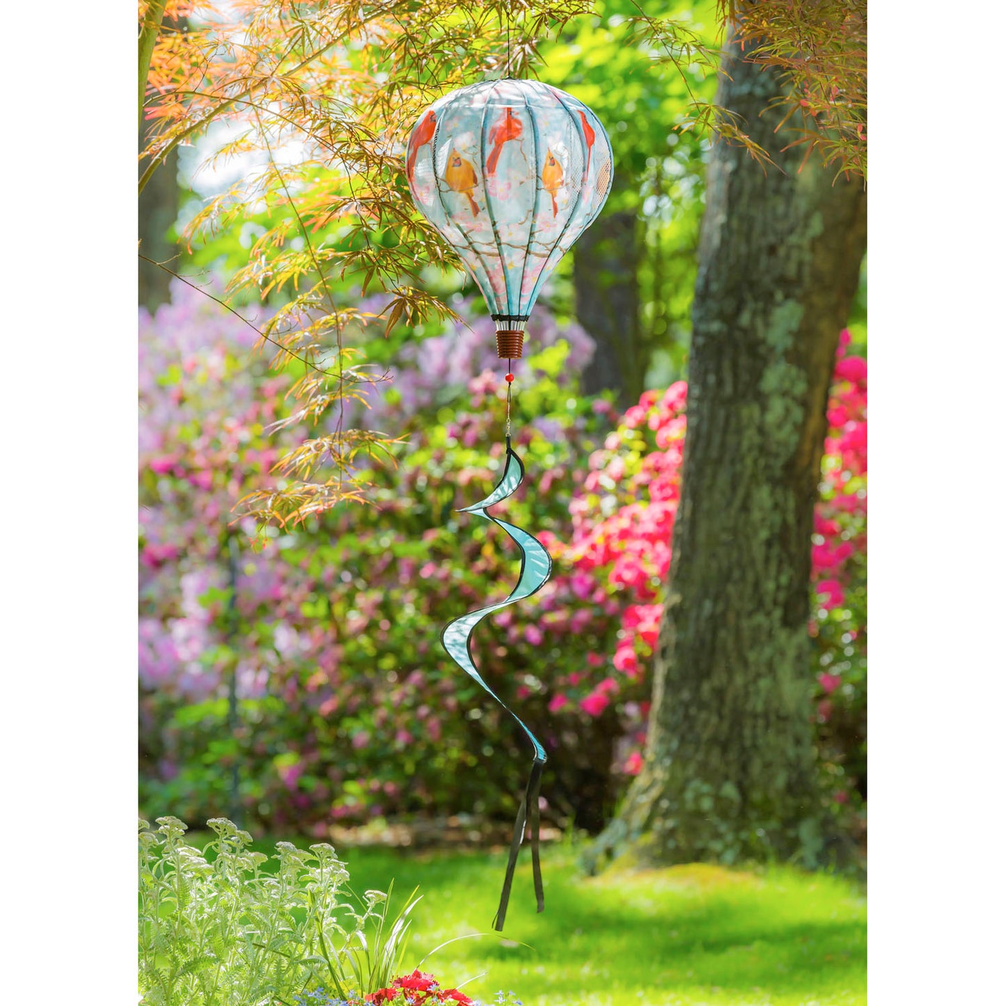 Cardinals Hot Air Balloon Spinner Windsock