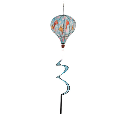 Cardinals Hot Air Balloon Spinner Windsock