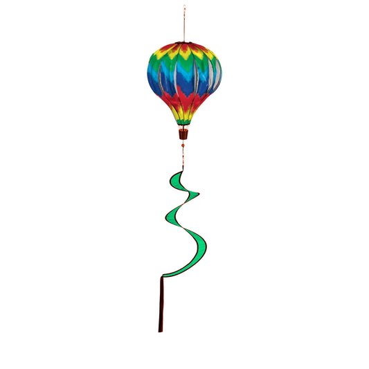 Tye-Dye Chevron Hot Air Balloon Spinner; 55"L x 15" Diameter