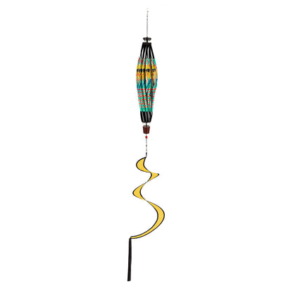 HOT Summer Sun Hot Air Balloon Spinner Windsock; 55"L x 15" Diameter