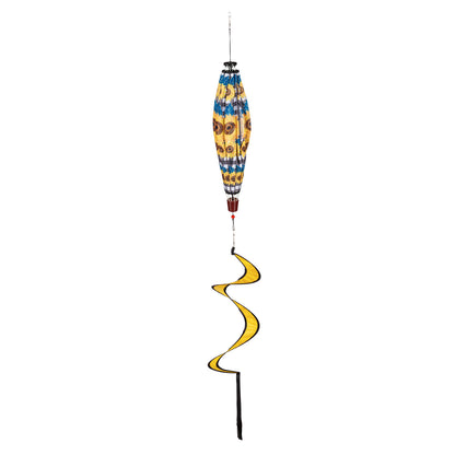 Sunflower Check Hot Air Balloon Spinner