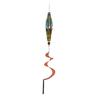 Fall Plaid Gnome Hot Air Balloon Spinner