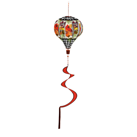Fall Songbirds Hot Air Balloon Spinner