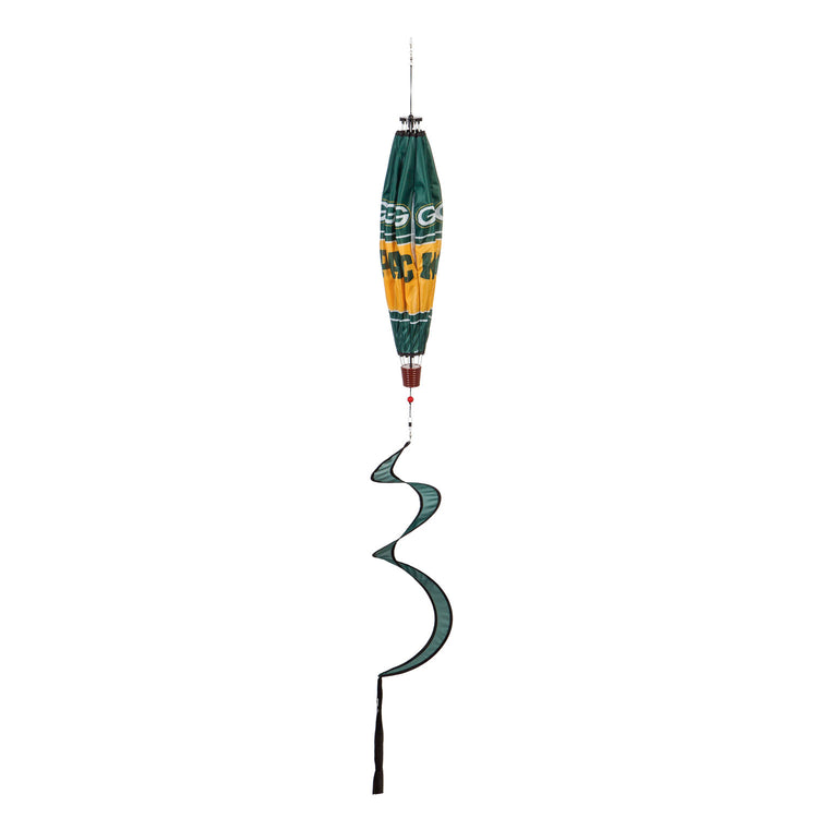 Green Bay Packers Hot Air Balloon Spinner Windsock