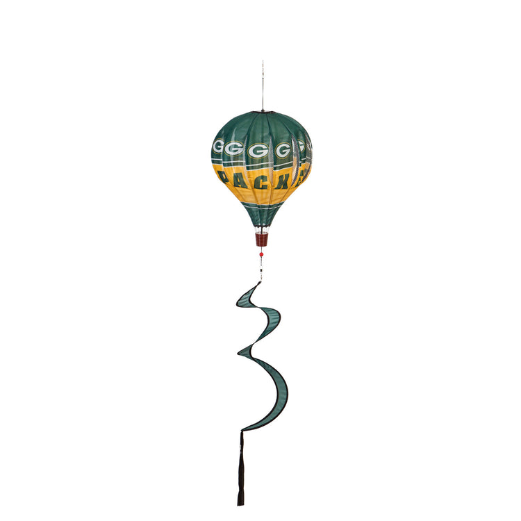 Green Bay Packers Hot Air Balloon Spinner Windsock