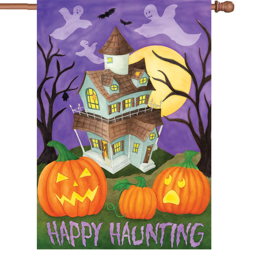 Happy Haunting House Flag