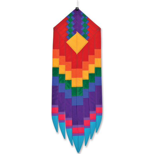 Goddess Earring Hanging Banner; Polyester - Iris