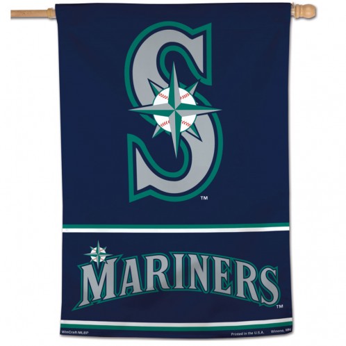 Seattle Mariners House Flag; Polyester