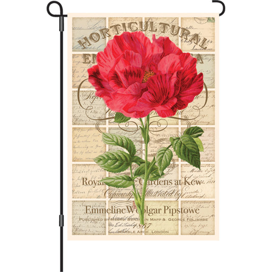 Love Letter Rose Garden Flag