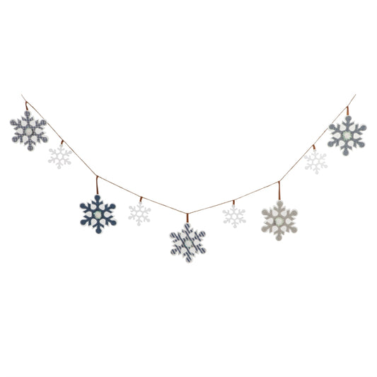 Snowflakes Seasonal Décor Banner