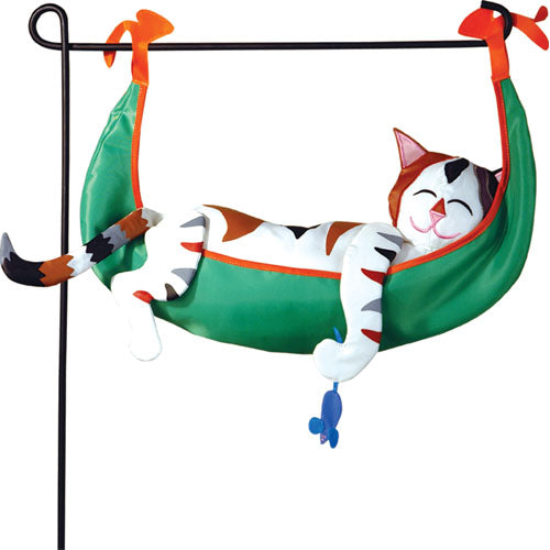 Dream On, Kitty Polyester Garden Flag