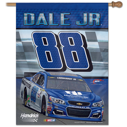 Dale Earnhardt Jr #88 Printed House Flag; Polyester