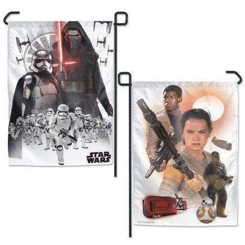 Star Wars New Trilogy Double Sided Garden Flag; Polyester