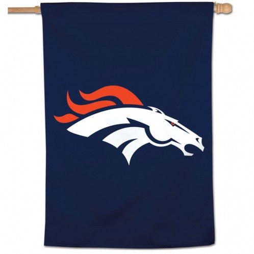 Denver Broncos House Flag; Polyester