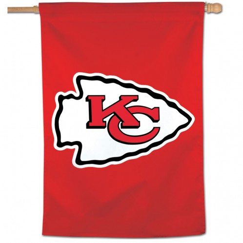 Kansas City Chiefs House Flag; Polyester