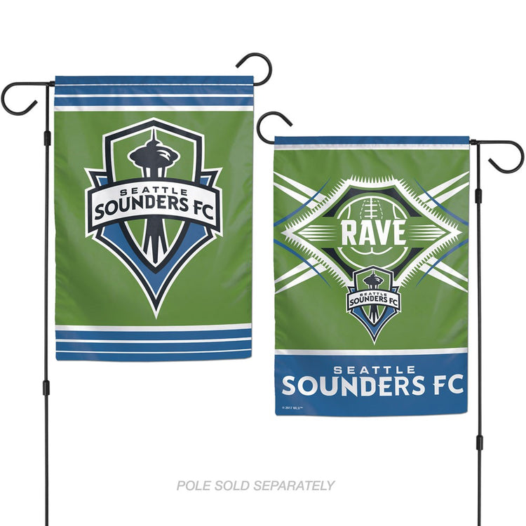 Seattle Sounders Double Sided Polyester Garden Flag