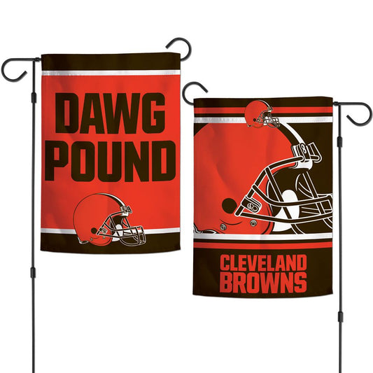12.5"x18" Cleveland Browns 2-Sided Garden Flag