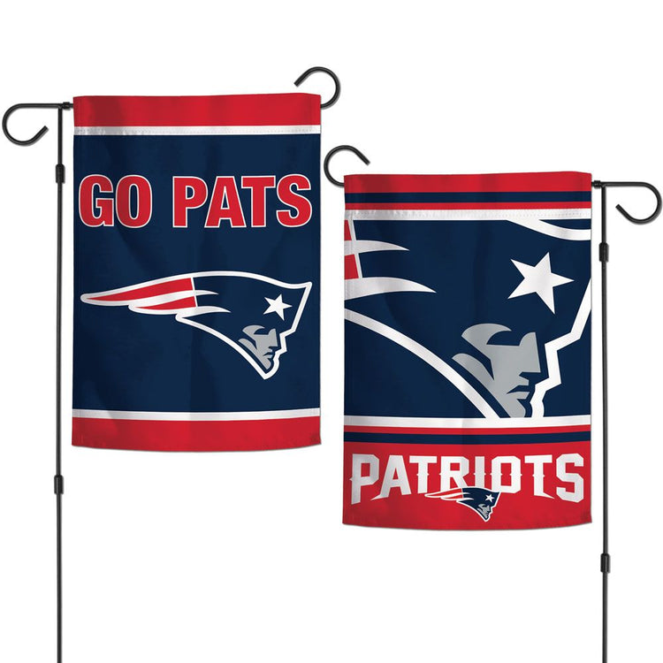 12.5"x18" New England Patriots 2-Sided Garden Flag