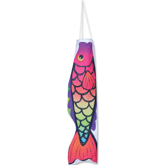 Warm Tropical Koi Fish Polyester Windsock