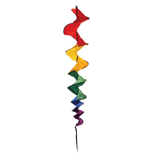 27" Rainbow Corkscrew Windsock