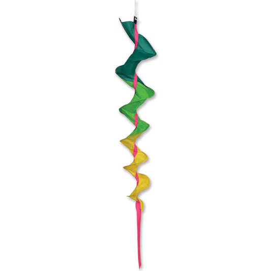 35" Fusilli Windsock  - Evergreen Brights