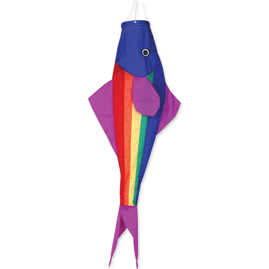 Rainbow Trout Fish Windsock; Nylon 40"L