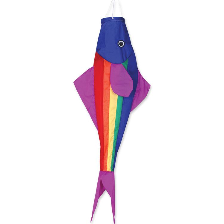Rainbow Trout Fish Windsock; Nylon 40"L
