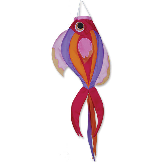 Exotic Butterfly Fish Polyester Windsock