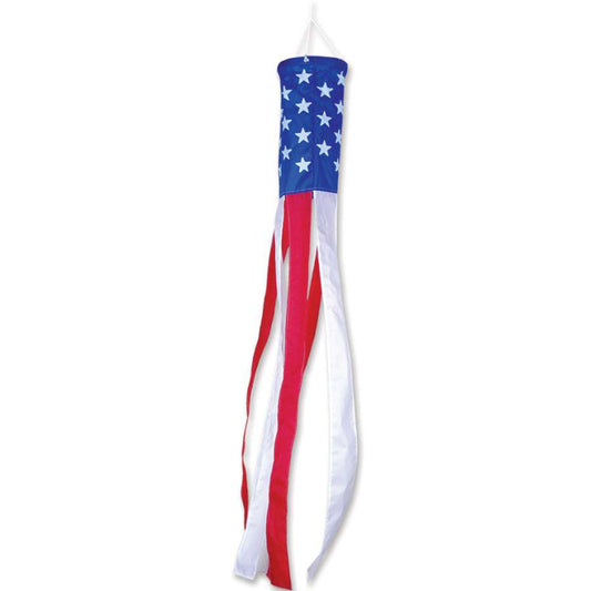 Stars & Stripes Windsock; Polyester 60"L