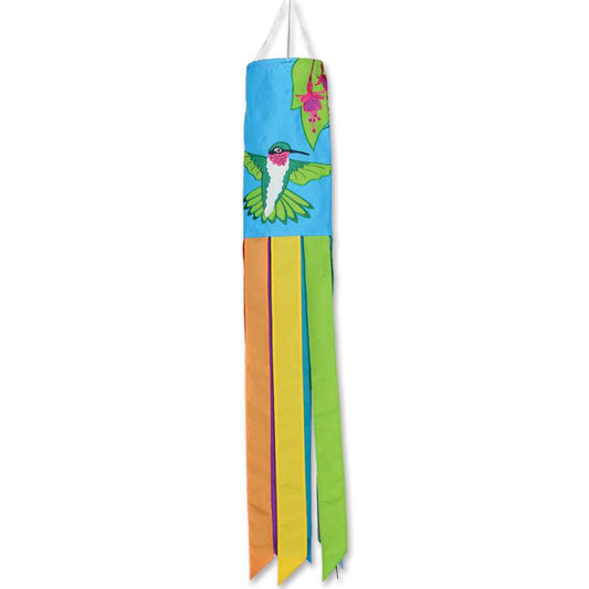 "Hummingbirds" Windsock; Polyester