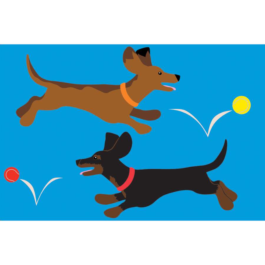 Dachshund Windsock; Polyester