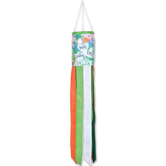 Irish Vibes Shamrock Windsock