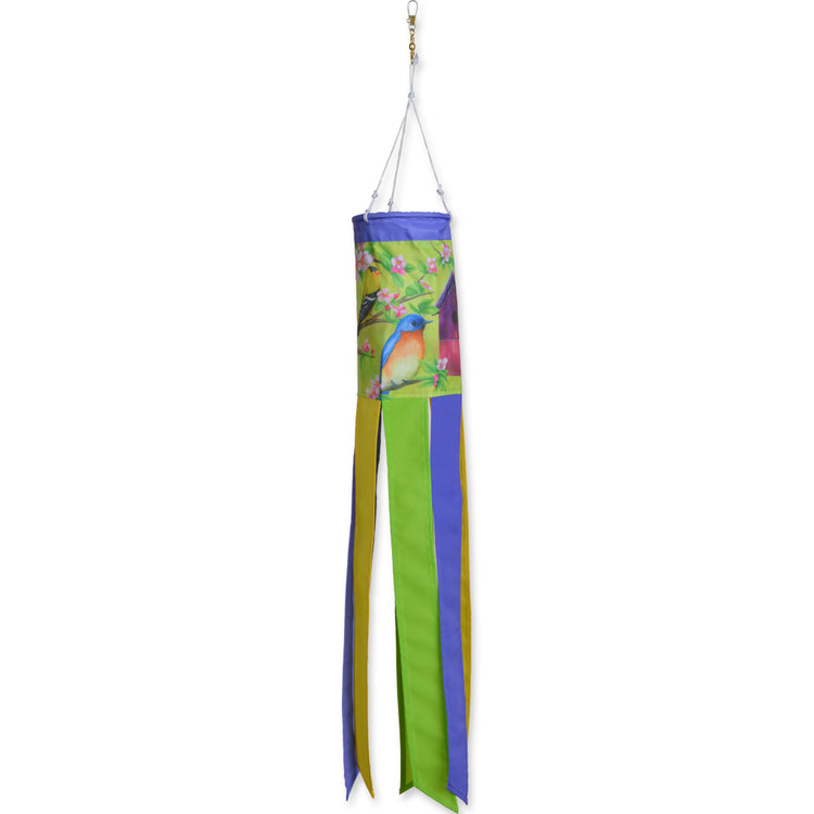 "Home For the Birds" Seasonal Windsock; Polyester