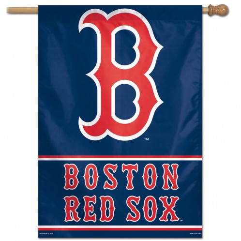 Boston Red Sox House Flag; Polyester
