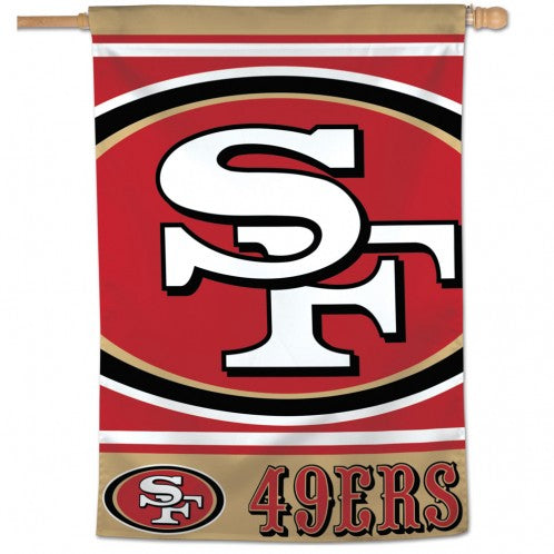 San Francisco 49ers House Flag; Polyester