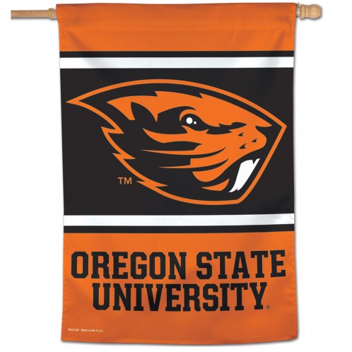 Oregon State University Beavers House Flag; Polyester