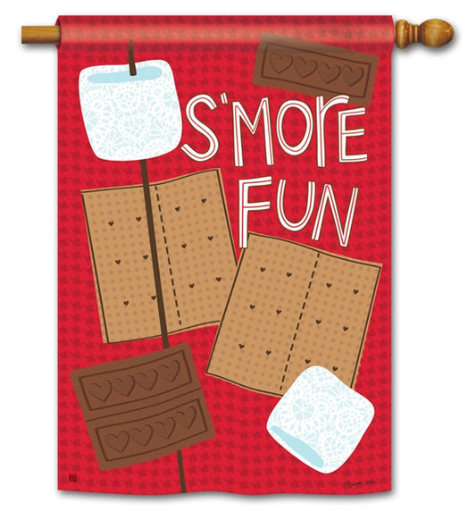 Smores Fun House Flag