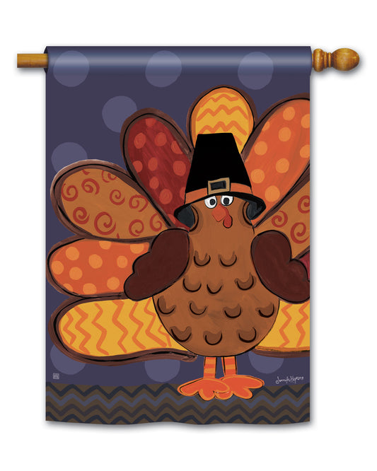 Tom Turkey House Flag